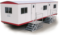 Mobile office trailer